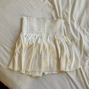 Natural like silk skirt